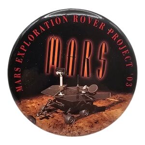 NASA Mars Exploration Rover Project '03 Button Pin Pinback‎